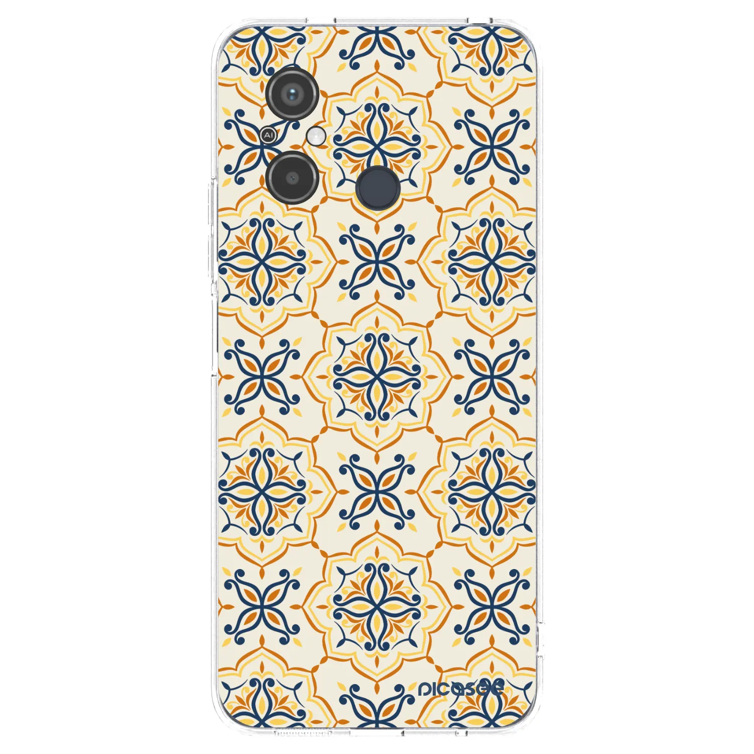 Picasee silikonowe przeźroczyste etui na Xiaomi Redmi 12C - Majolica