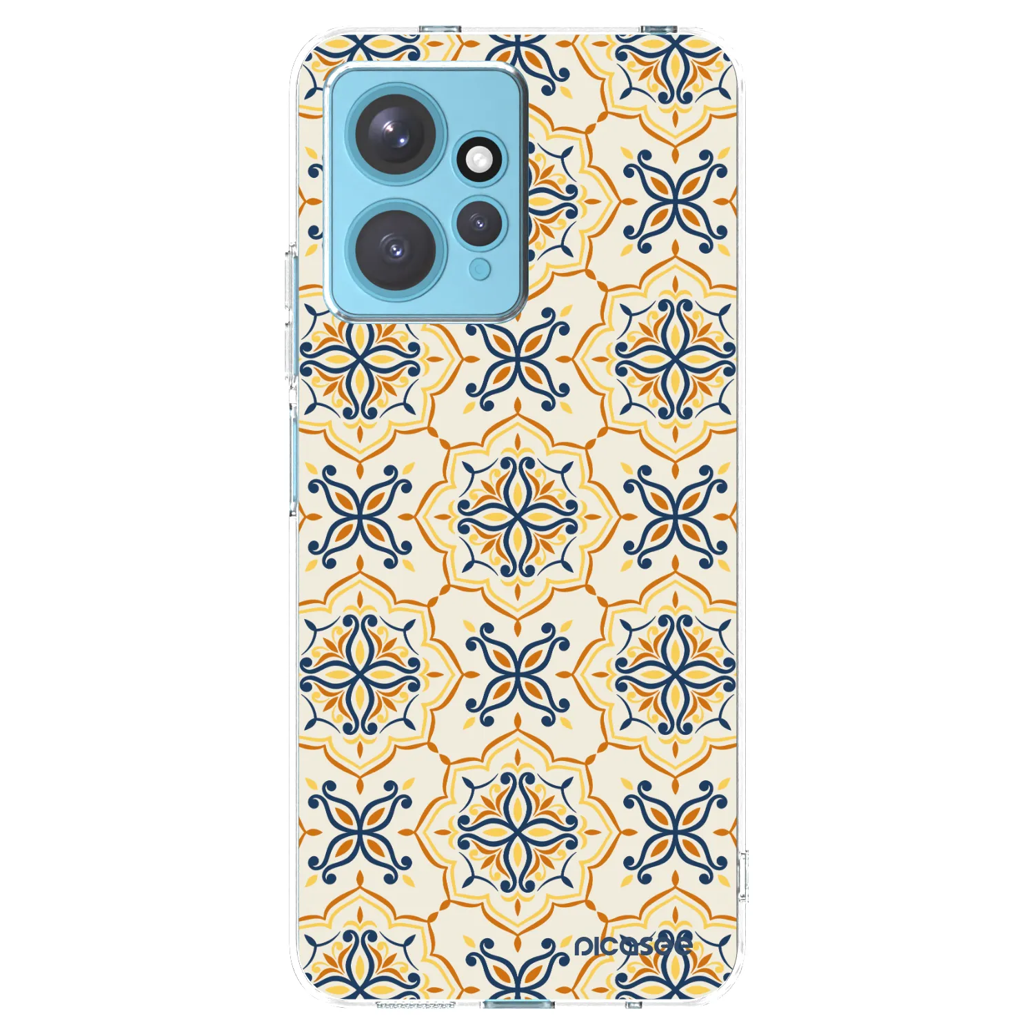 Picasee silikonowe przeźroczyste etui na Xiaomi Redmi Note 12 4G - Majolica