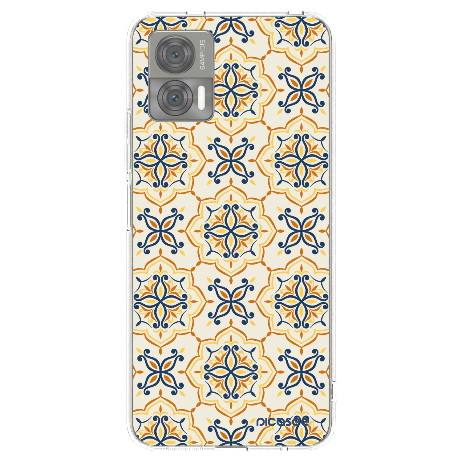 Picasee silikonowe przeźroczyste etui na Motorola Edge 30 Neo - Majolica