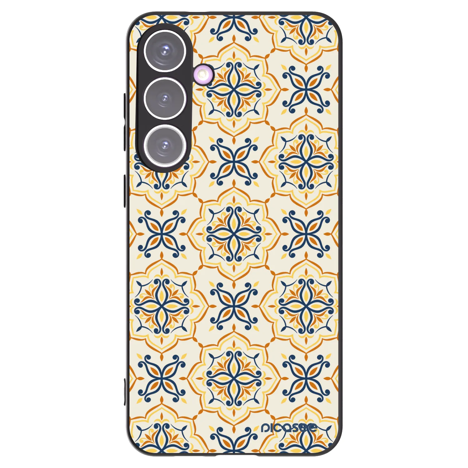 Picasee silikonowe czarne etui na Samsung Galaxy S24+ S926B 5G - Majolica