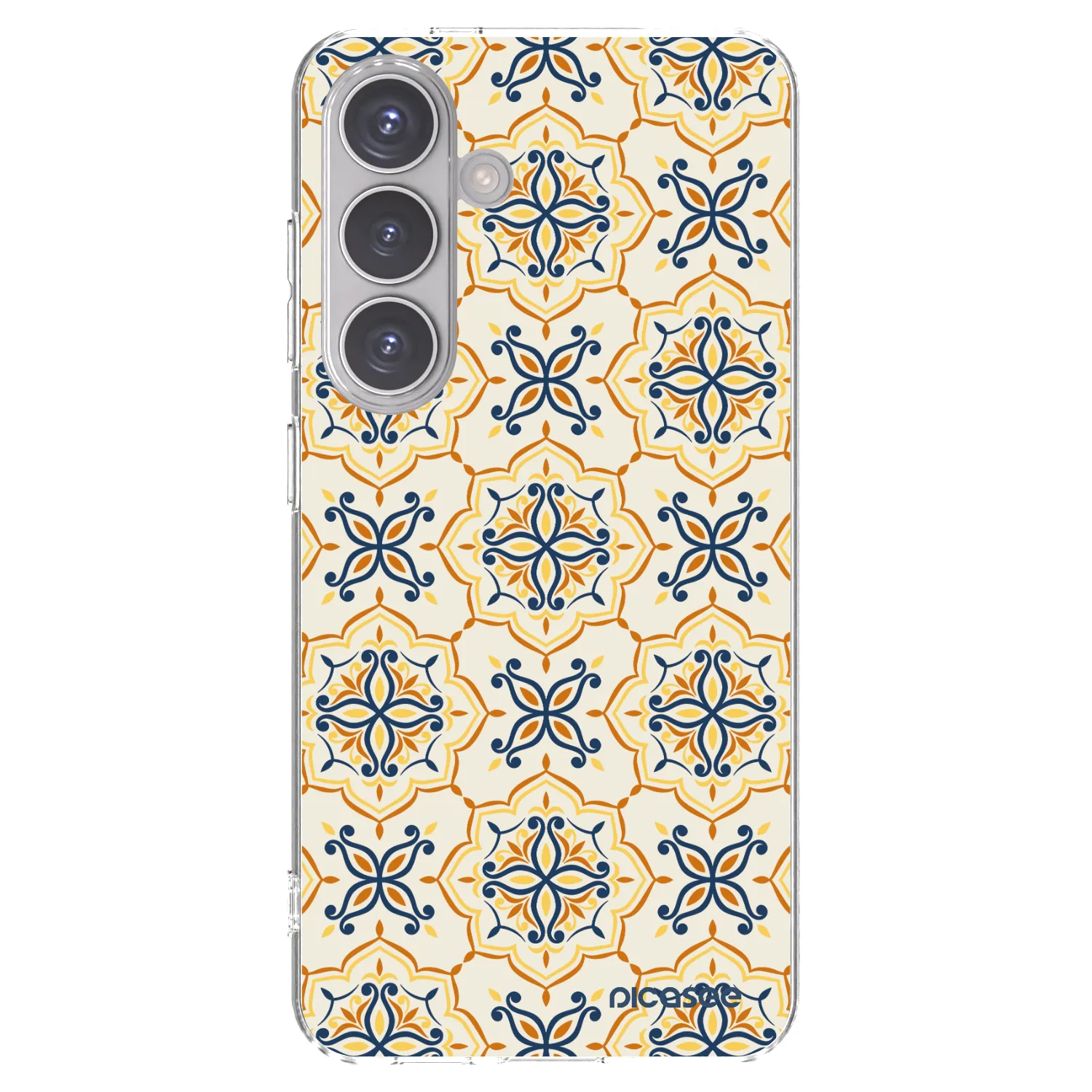 Picasee silikonowe przeźroczyste etui na Samsung Galaxy S24 S921B 5G - Majolica