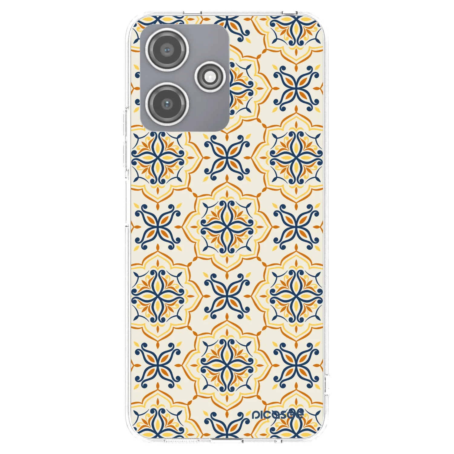 Picasee silikonowe przeźroczyste etui na Xiaomi Redmi 12 5G - Majolica