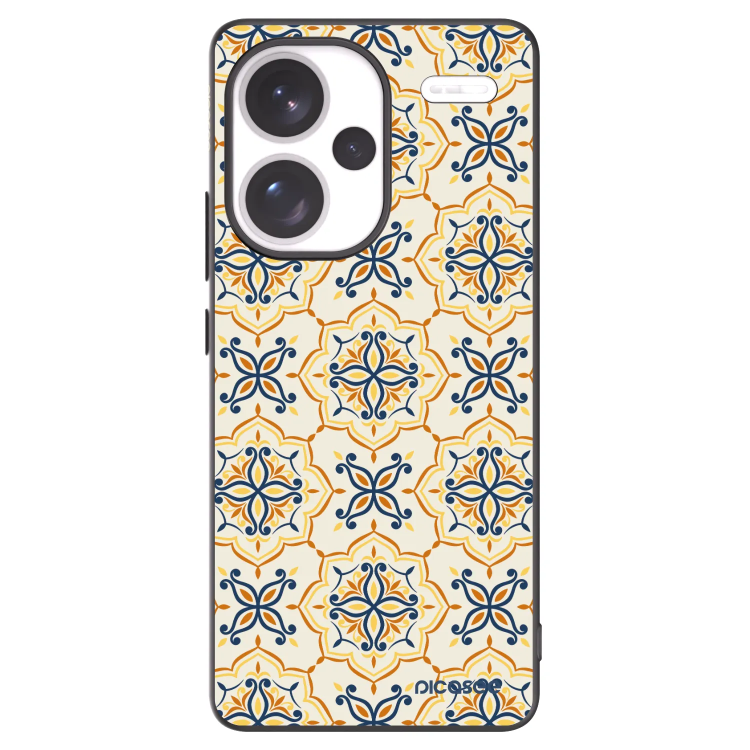 Picasee silikonowe czarne etui na Xiaomi Redmi Note 13 Pro+ 5G - Majolica