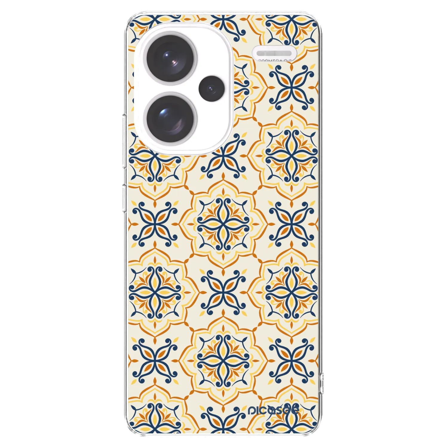 Picasee silikonowe przeźroczyste etui na Xiaomi Redmi Note 13 Pro+ 5G - Majolica