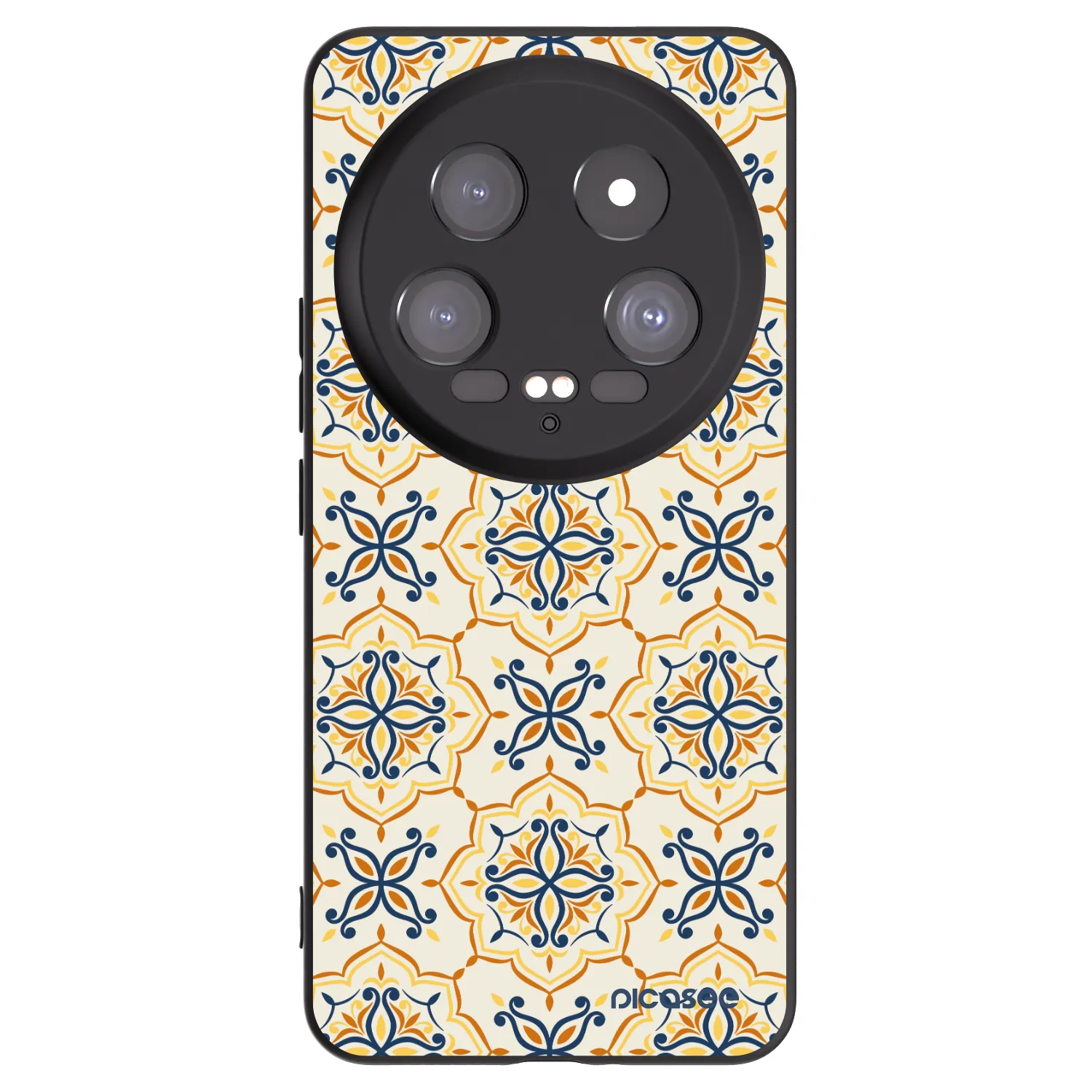 Picasee silikonowe czarne etui na Xiaomi 14 Ultra - Majolica