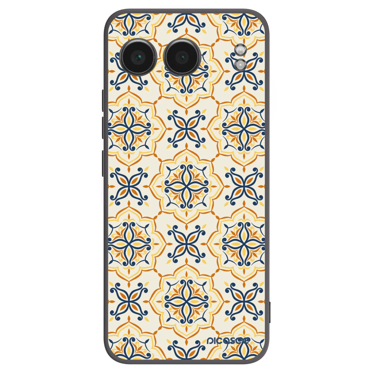 Picasee silikonowe czarne etui na OnePlus Nord 4 - Majolica