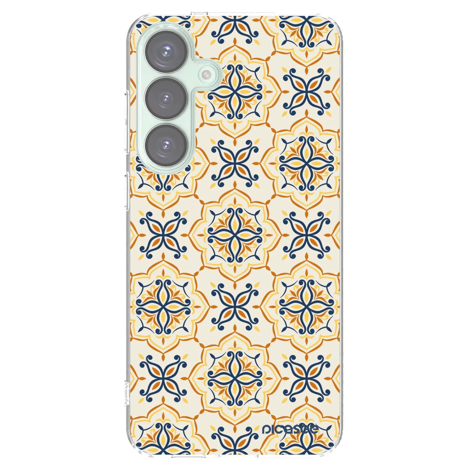 Picasee silikonowe przeźroczyste etui na Samsung Galaxy S25+ 5G - Majolica