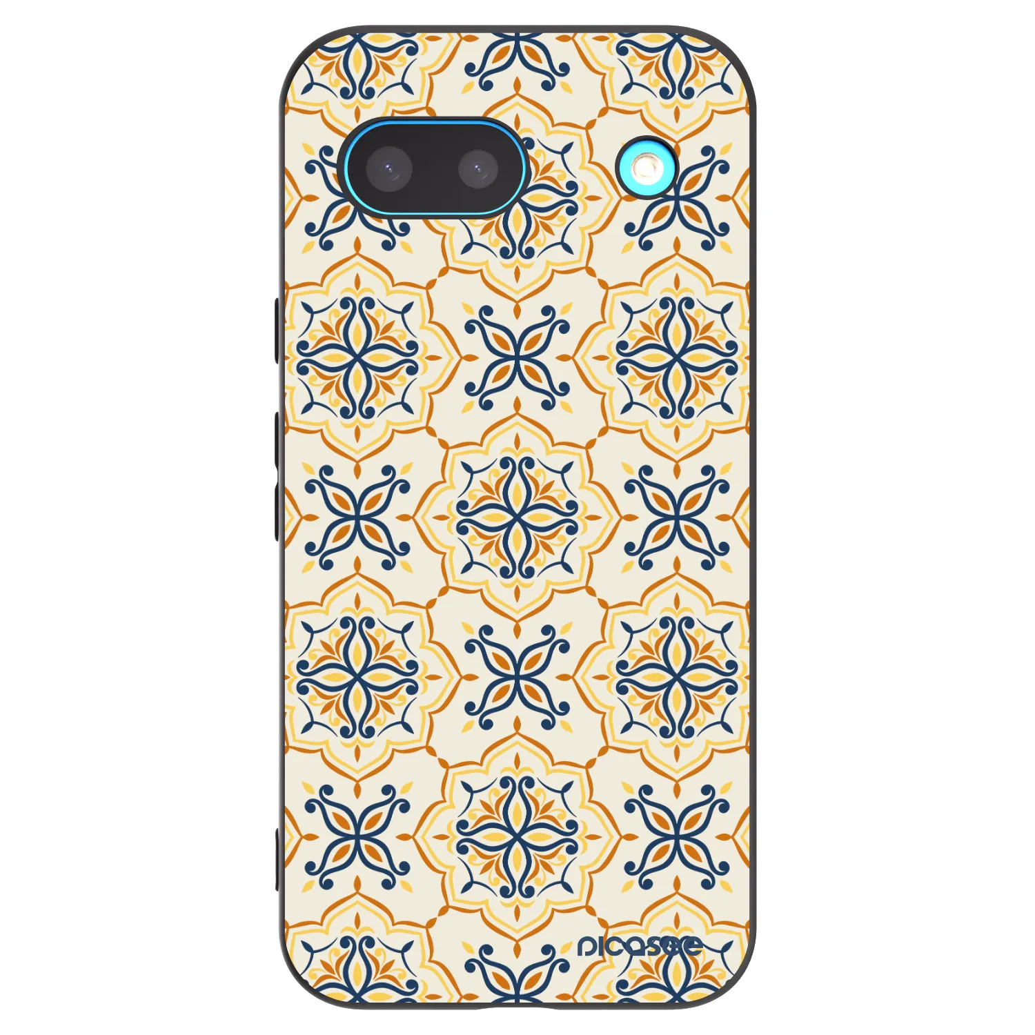 Picasee silikonowe czarne etui na Google Pixel 8a - Majolica