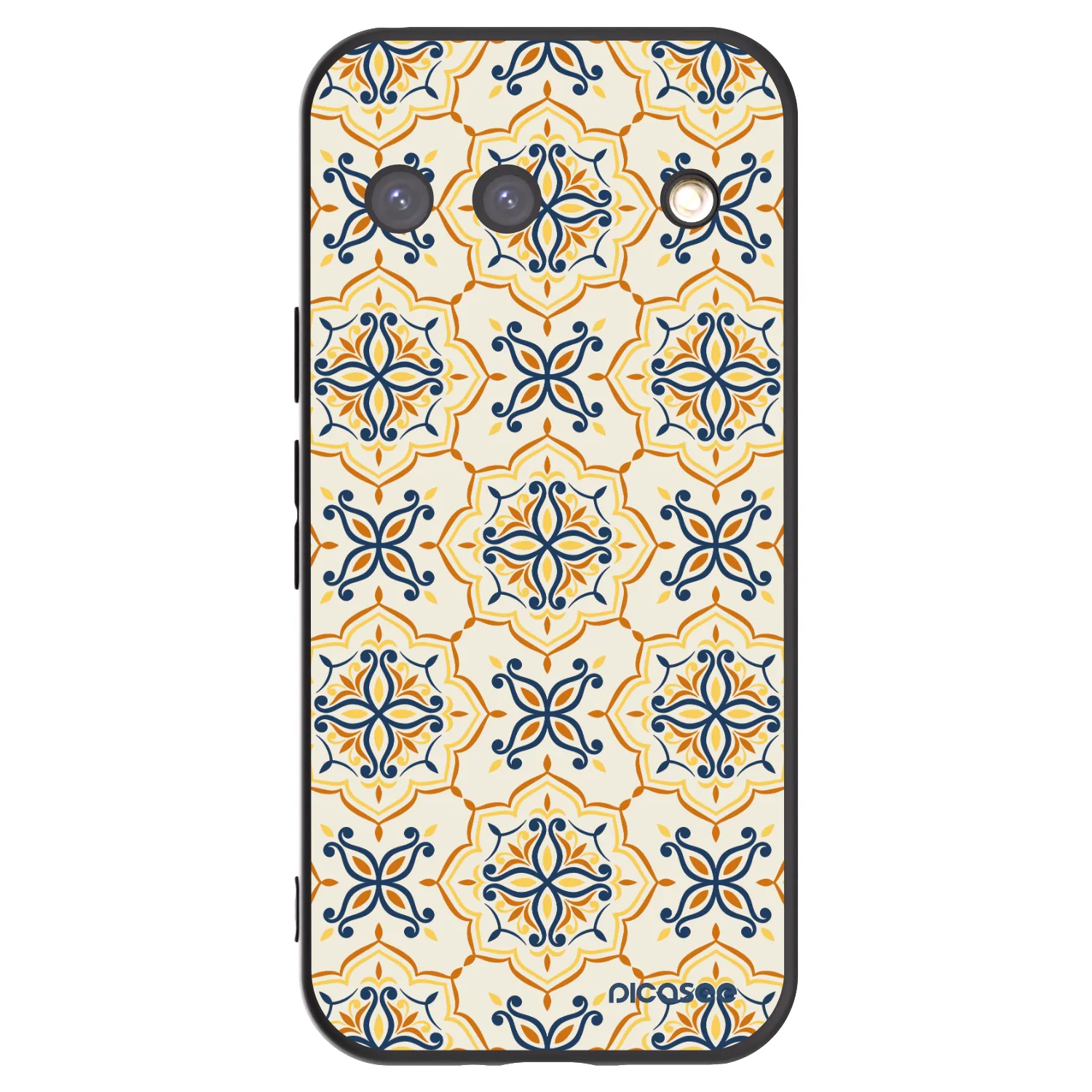 Picasee silikonowe czarne etui na Google Pixel 9 - Majolica