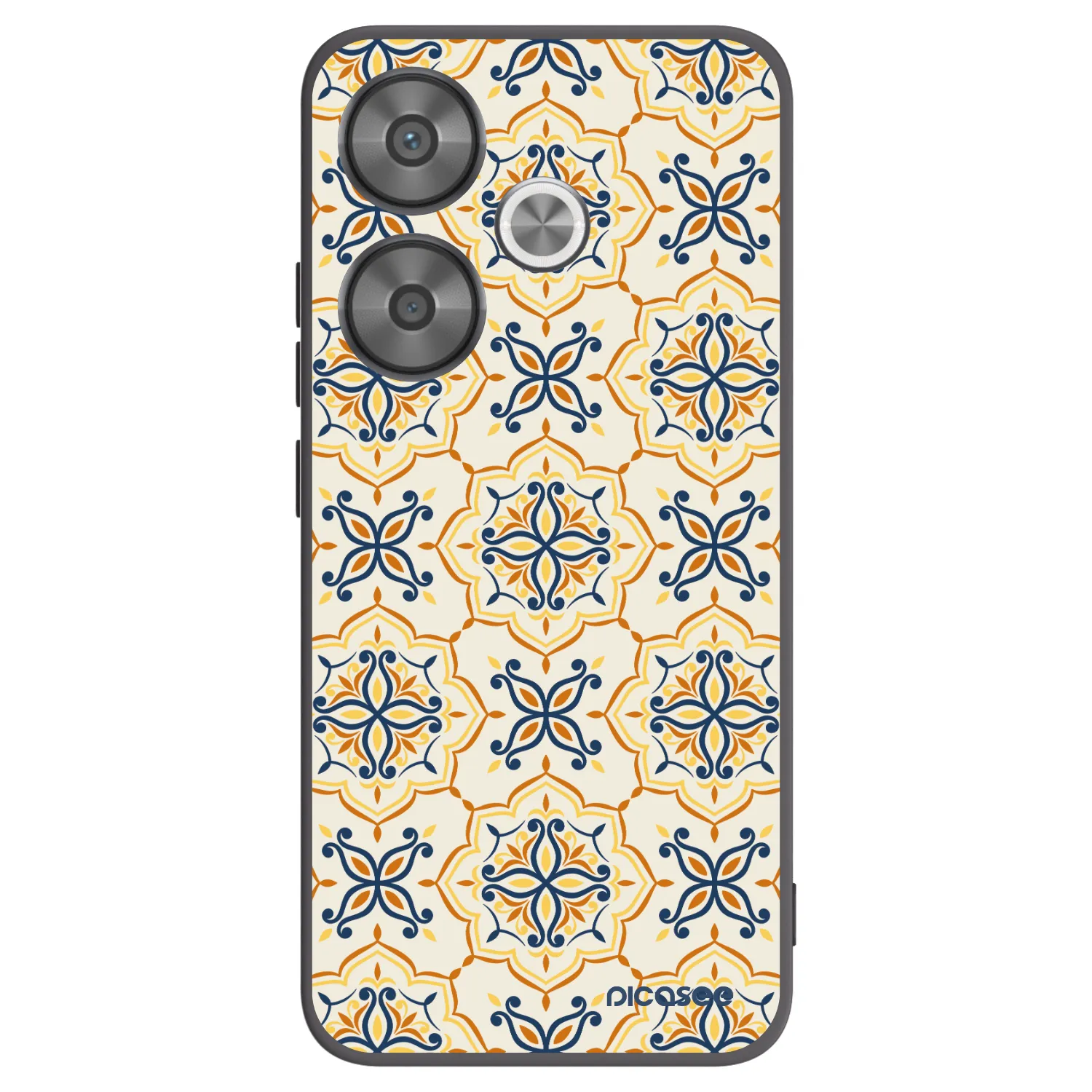 Picasee silikonowe czarne etui na Xiaomi Poco F6 - Majolica