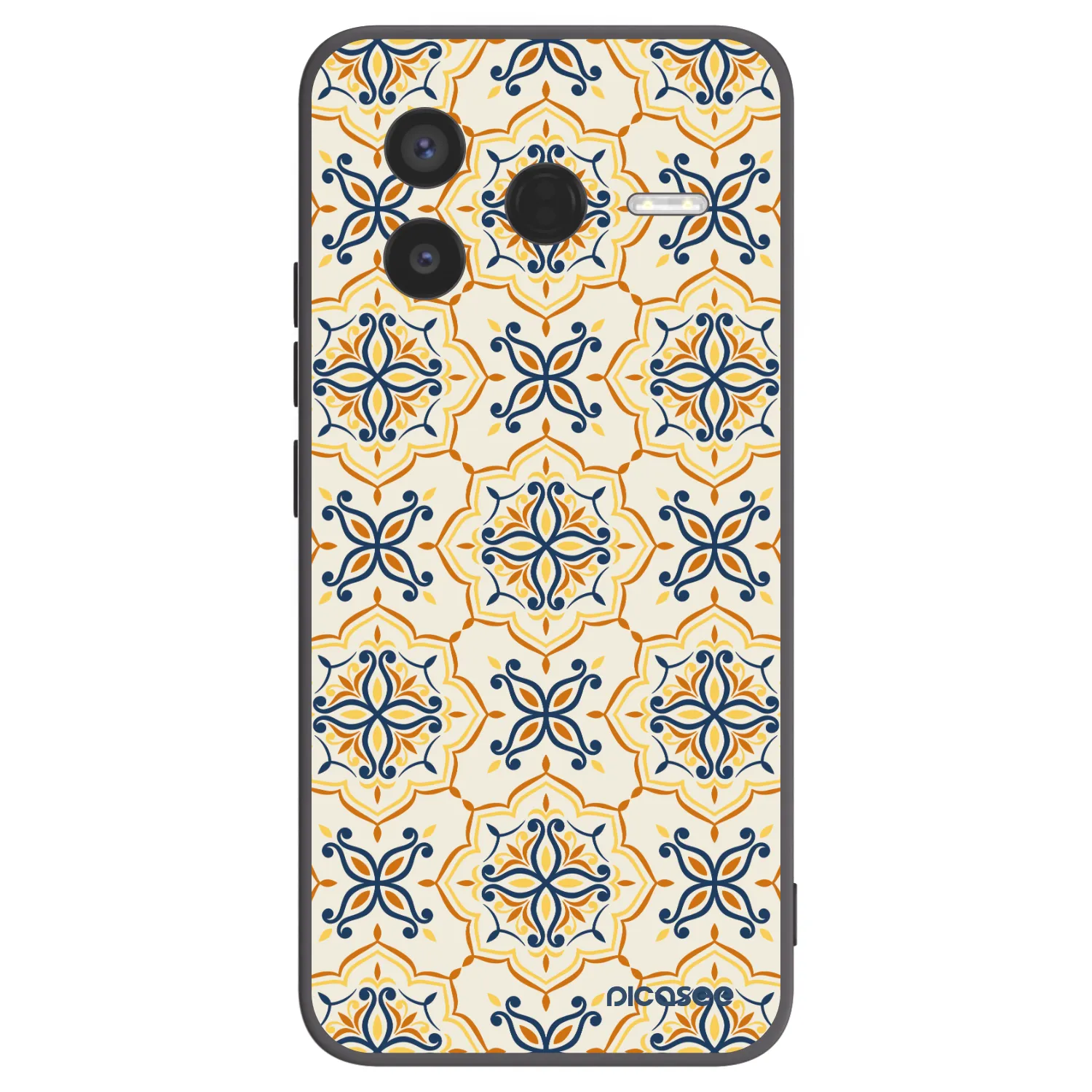 Picasee silikonowe czarne etui na Xiaomi Poco F7 Pro 5G - Majolica
