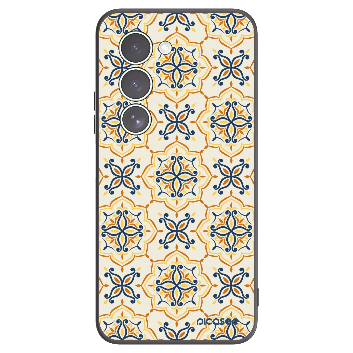 Picasee silikonowe czarne etui na Xiaomi Redmi 15 5G - Majolica