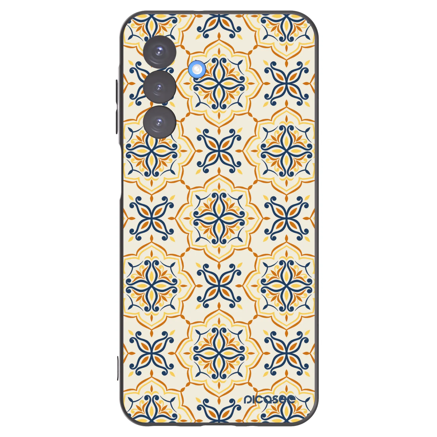 Picasee silikonowe czarne etui na Samsung Galaxy A17 5G - Majolica