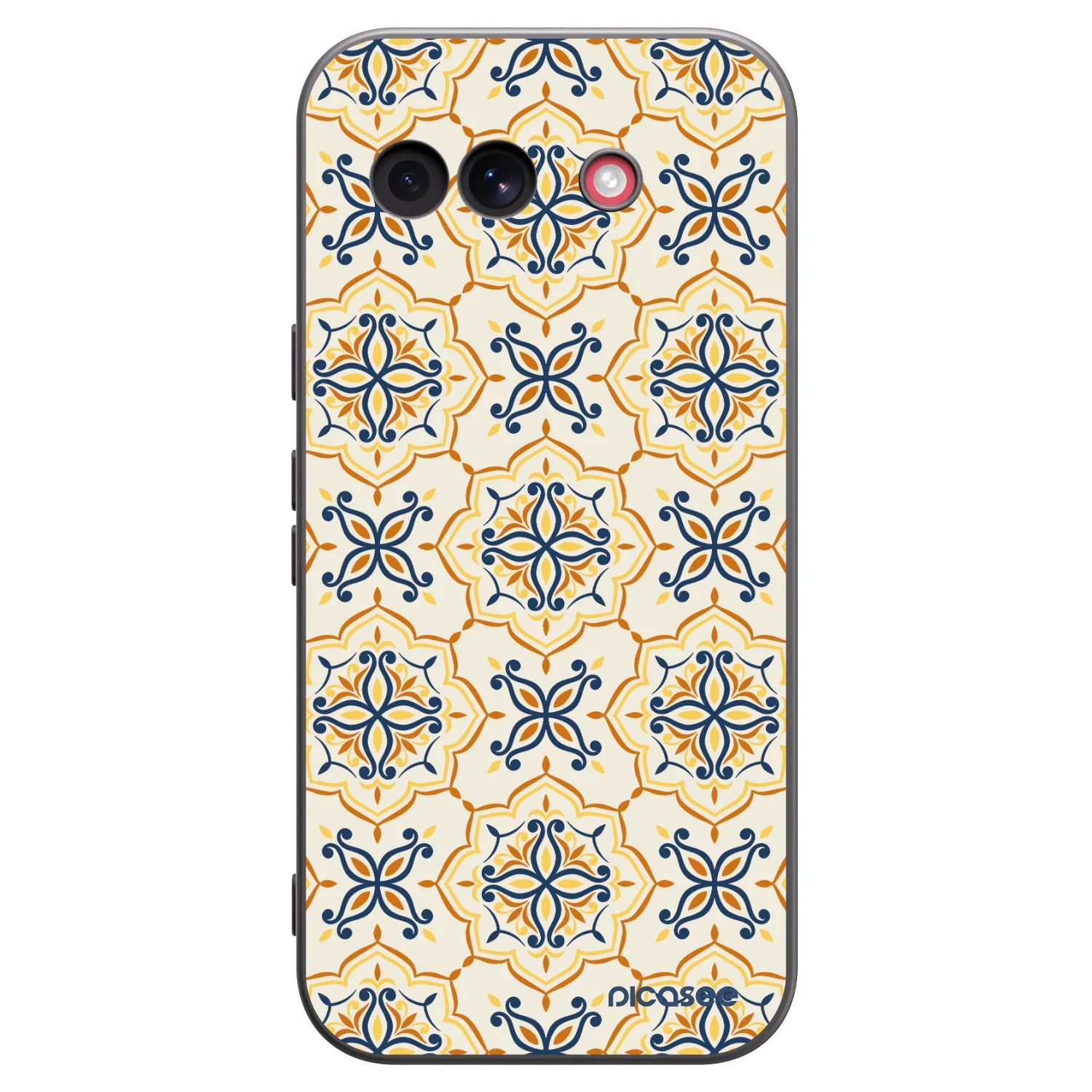 Picasee silikonowe czarne etui na Google Pixel 10a - Majolica