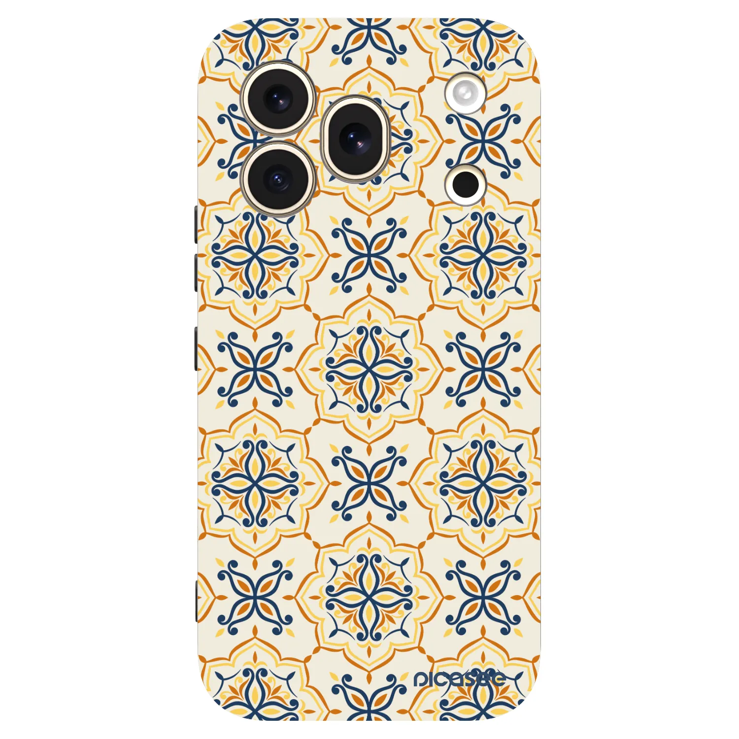 Picasee silikonowe czarne etui na Honor 600 Pro - Majolica
