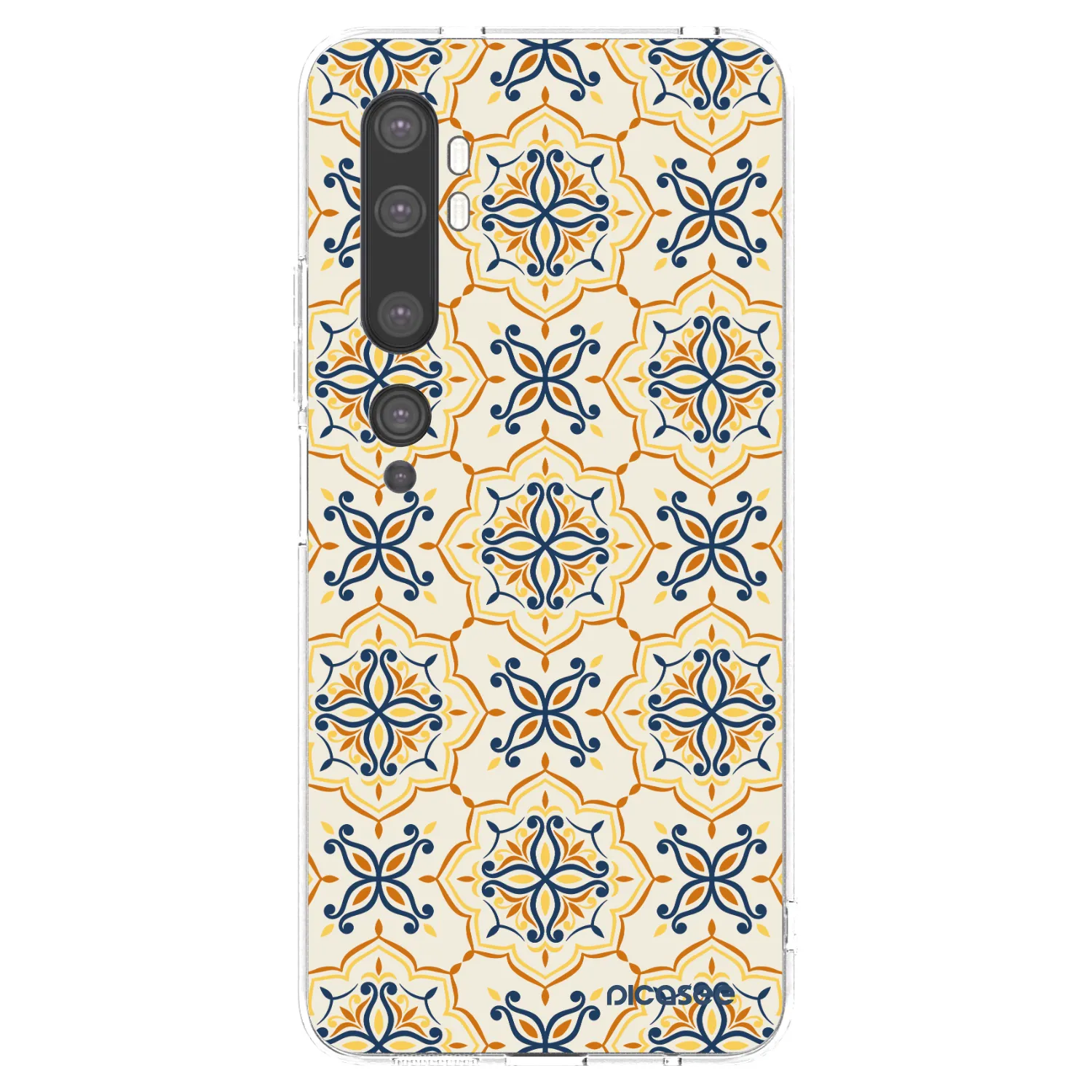Picasee silikonowe przeźroczyste etui na Xiaomi Mi Note 10 (Pro) - Majolica