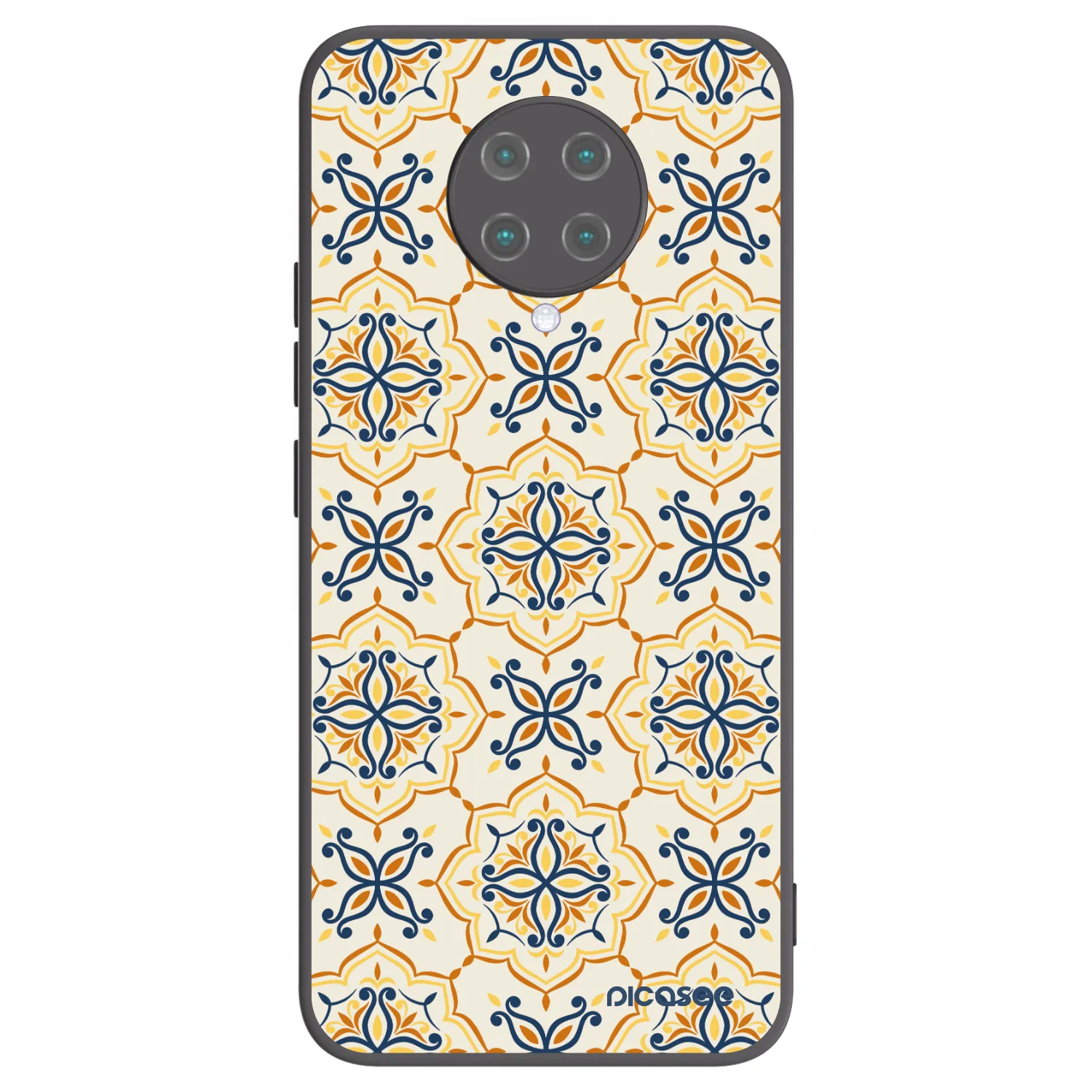 Picasee silikonowe czarne etui na Xiaomi Poco F2 Pro - Majolica