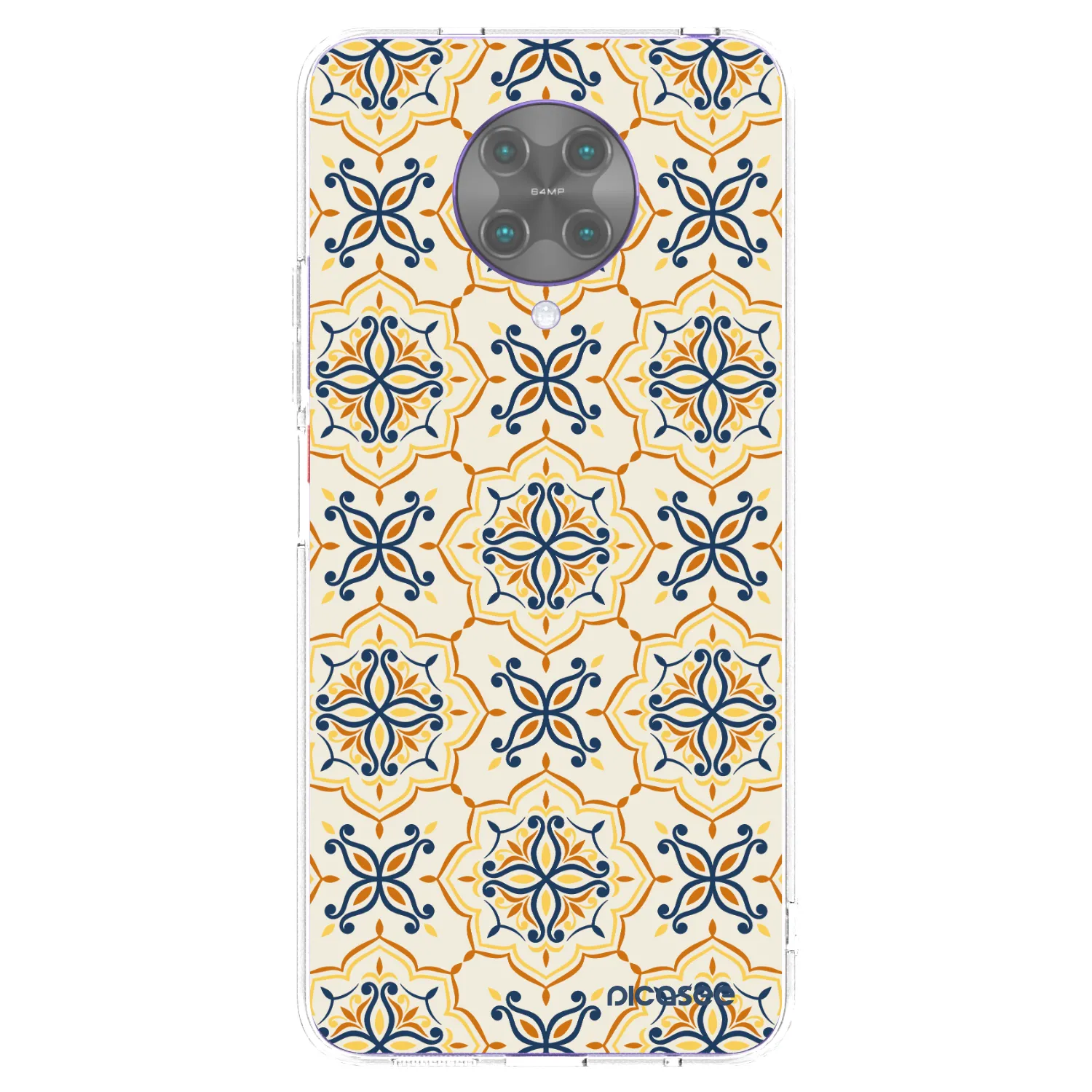 Picasee silikonowe przeźroczyste etui na Xiaomi Poco F2 Pro - Majolica