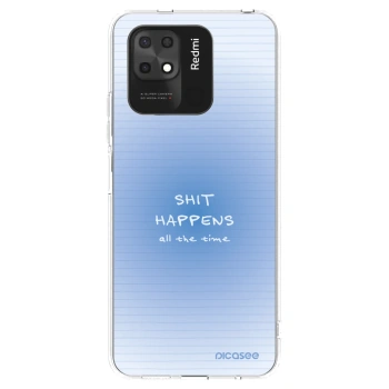 Picasee silikonowe przeźroczyste etui na Xiaomi Redmi 10C - Oops Memo