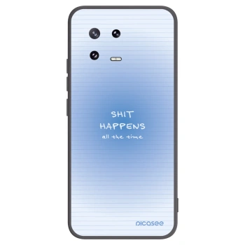 Picasee silikonowe czarne etui na Xiaomi 13 Pro - Oops Memo