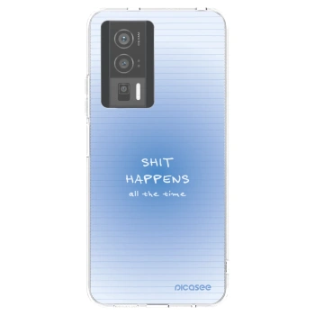 Picasee silikonowe przeźroczyste etui na Xiaomi Poco F5 Pro 5G - Oops Memo