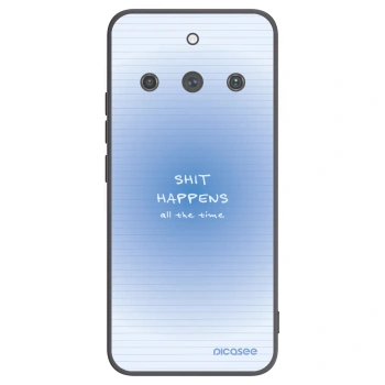 Picasee silikonowe czarne etui na Realme 11 Pro+ - Oops Memo