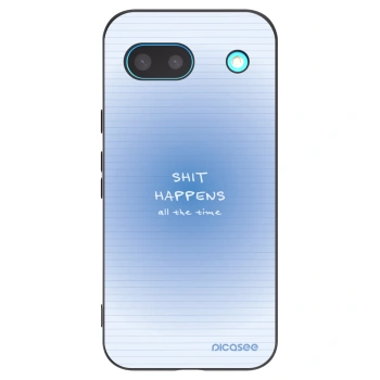 Picasee silikonowe czarne etui na Google Pixel 8a - Oops Memo