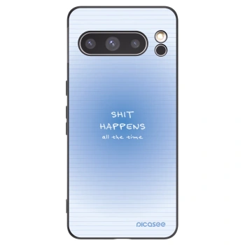 Picasee silikonowe czarne etui na Google Pixel 8 Pro - Oops Memo