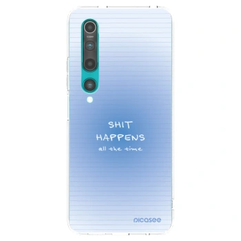 Picasee silikonowe przeźroczyste etui na Xiaomi Mi 10 - Oops Memo