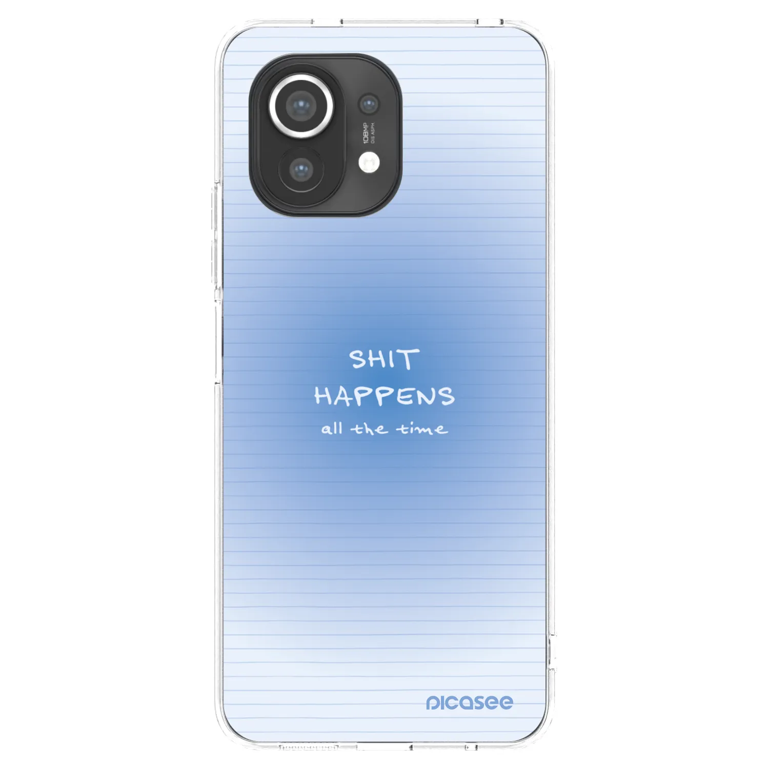 Picasee silikonowe przeźroczyste etui na Xiaomi Mi 11 - Oops Memo