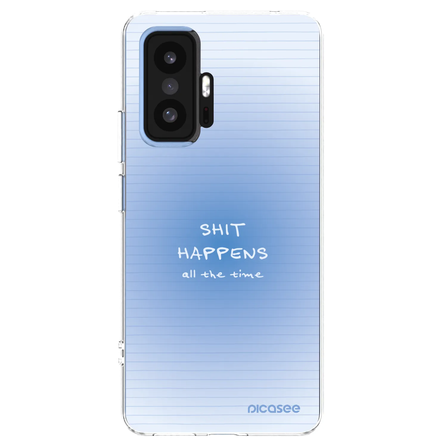 Picasee silikonowe przeźroczyste etui na Xiaomi 11T - Oops Memo