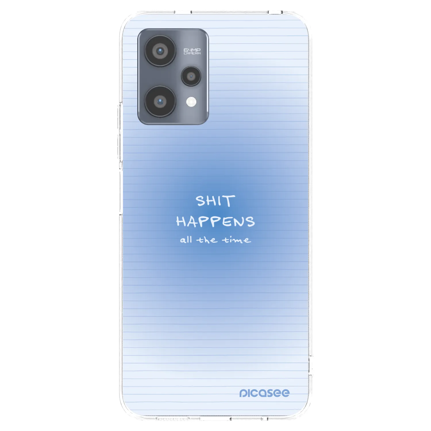 Picasee silikonowe przeźroczyste etui na Realme 9 Pro 5G - Oops Memo