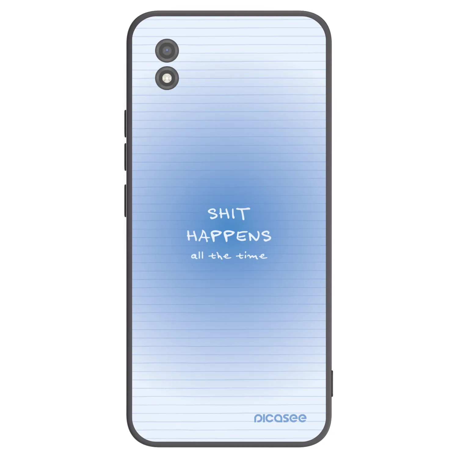 Picasee silikonowe czarne etui na Realme C11 (2021) - Oops Memo