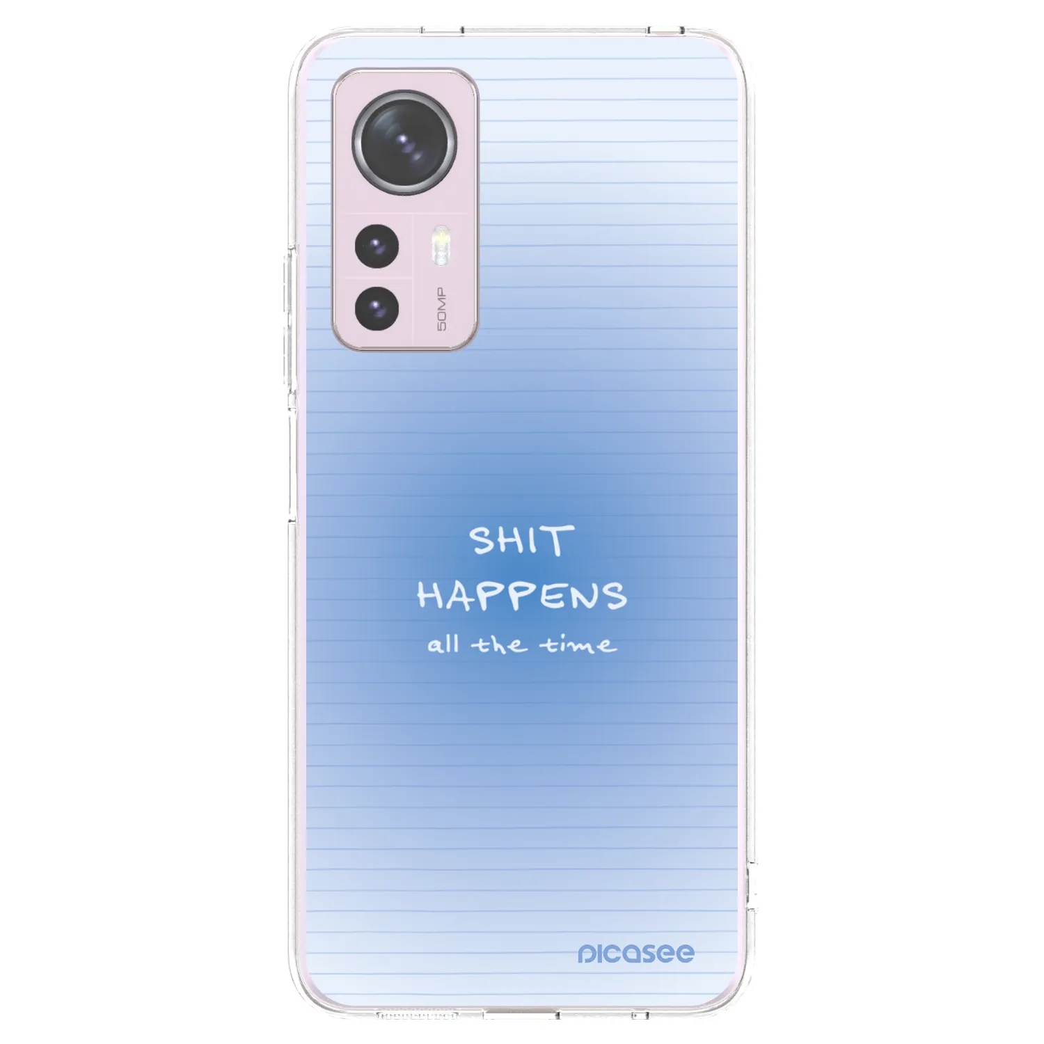 Picasee silikonowe przeźroczyste etui na Xiaomi 12 - Oops Memo