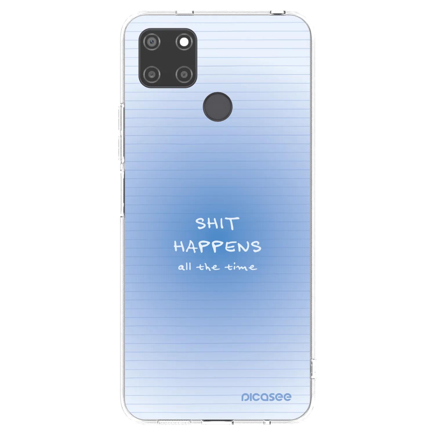 Picasee silikonowe przeźroczyste etui na Realme C21Y - Oops Memo