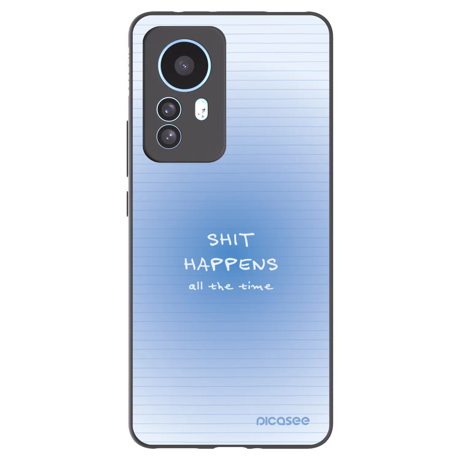 Picasee silikonowe czarne etui na Xiaomi 12T Pro - Oops Memo