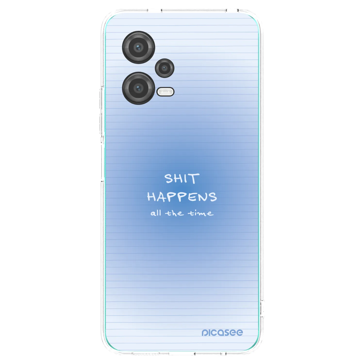 Picasee silikonowe przeźroczyste etui na Xiaomi Poco X5 - Oops Memo