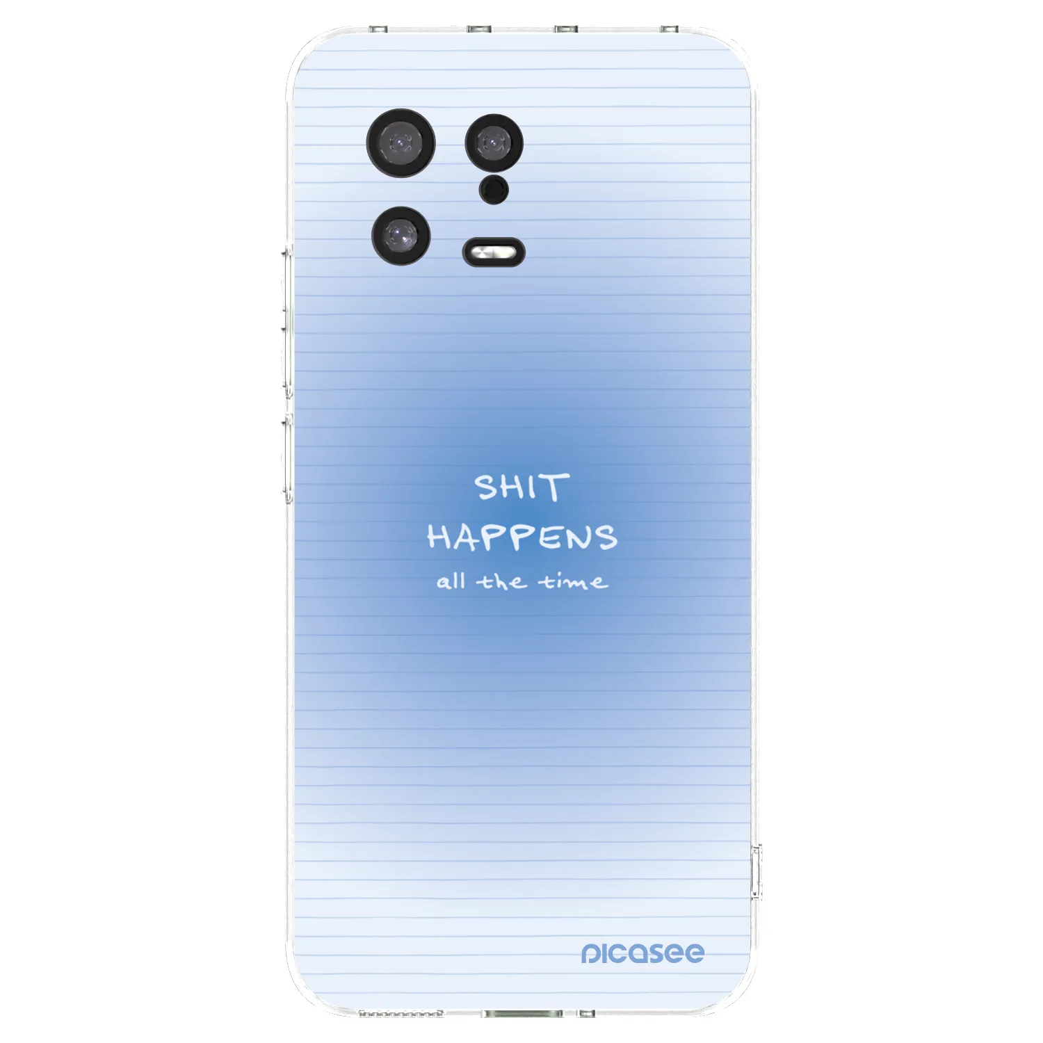 Picasee silikonowe przeźroczyste etui na Xiaomi 13 - Oops Memo