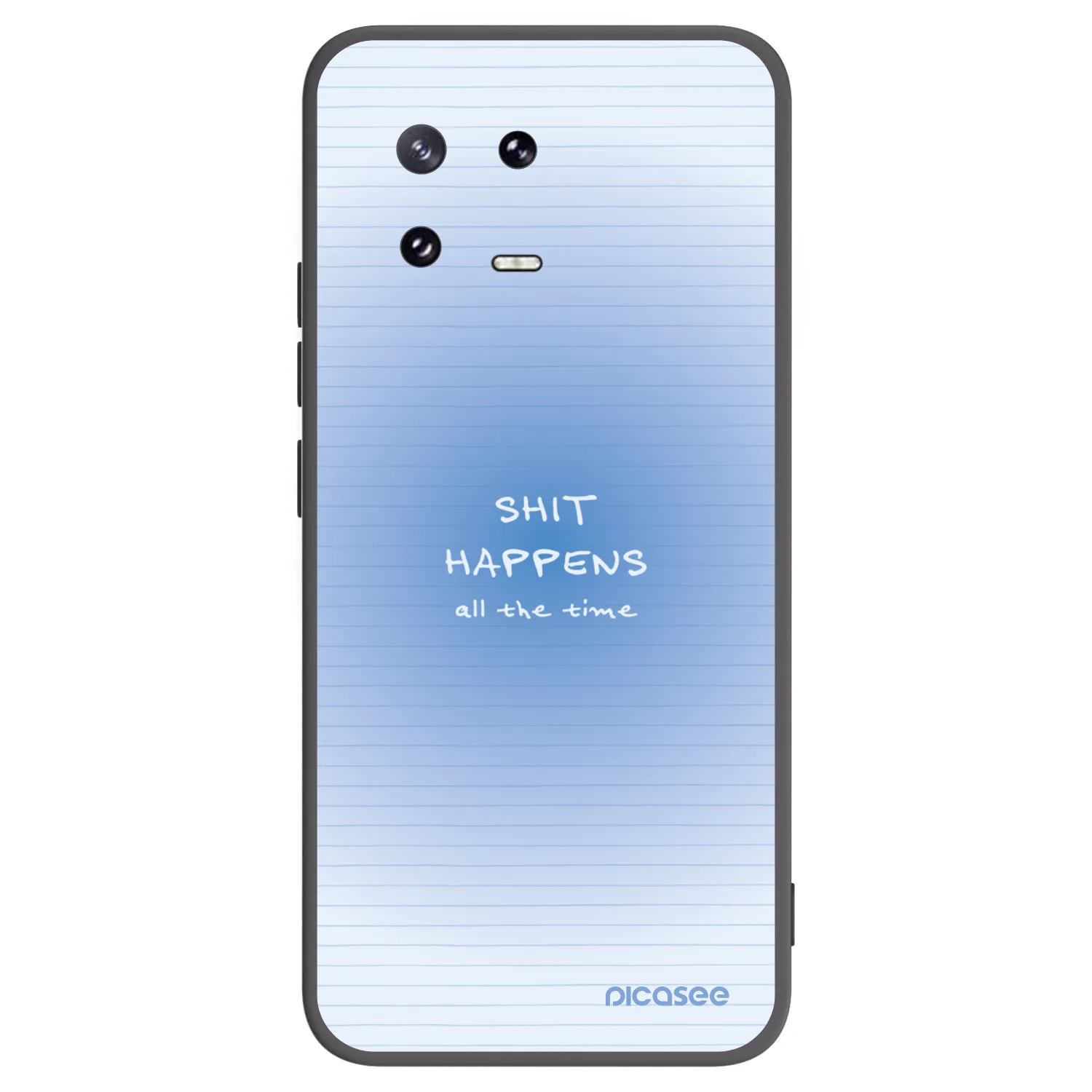 Picasee silikonowe czarne etui na Xiaomi 13 Pro - Oops Memo
