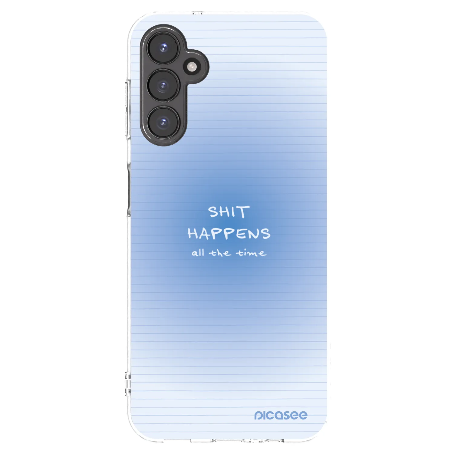 Picasee silikonowe przeźroczyste etui na Samsung Galaxy A14 5G A146P - Oops Memo