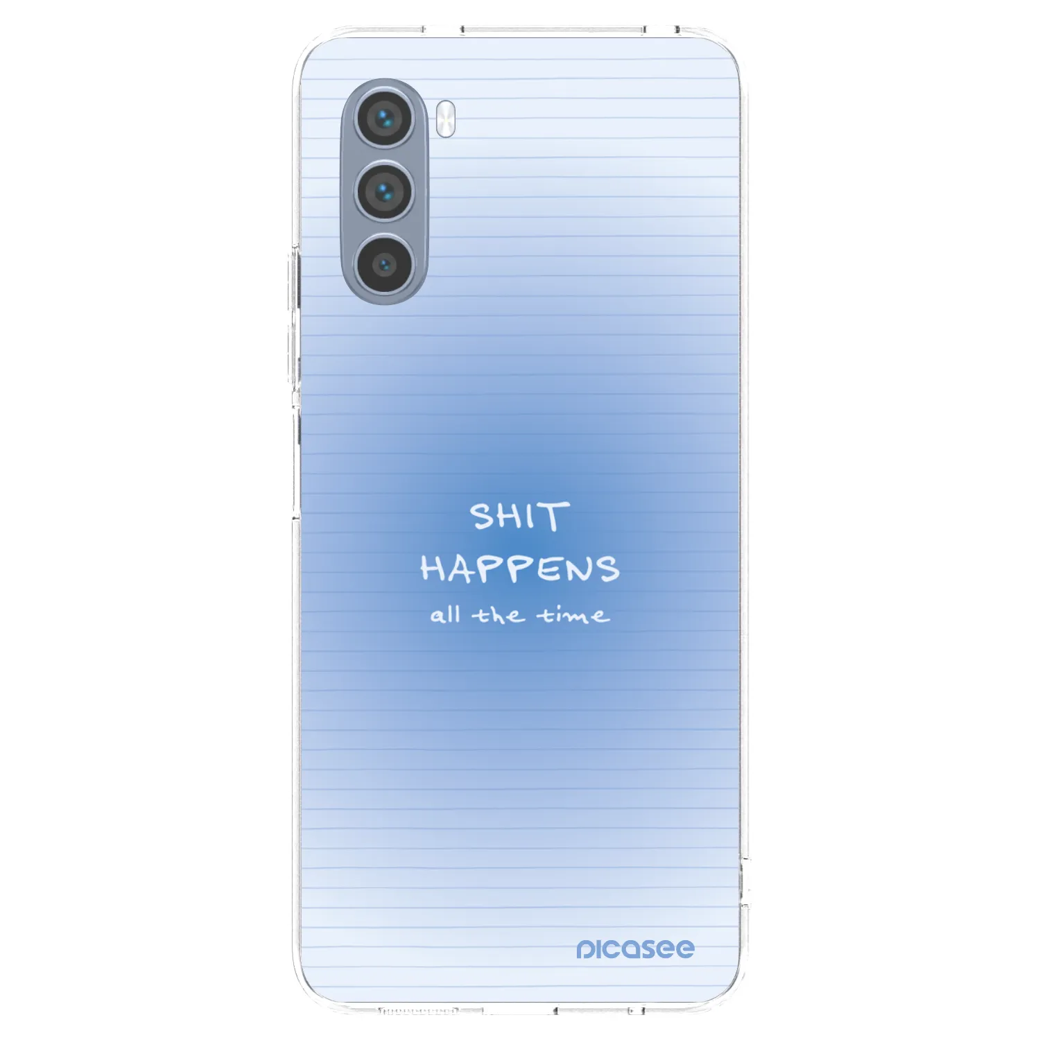 Picasee silikonowe przeźroczyste etui na Motorola Moto G62 - Oops Memo