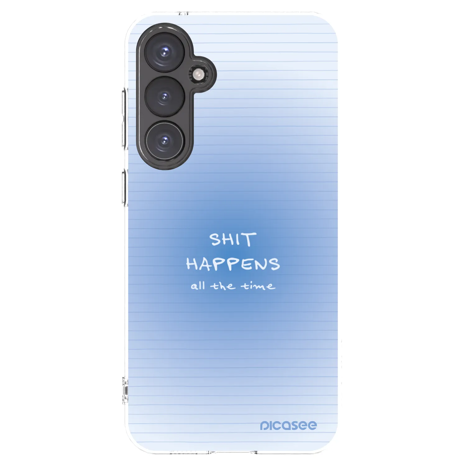 Picasee silikonowe przeźroczyste etui na Samsung Galaxy S23 FE S711B - Oops Memo