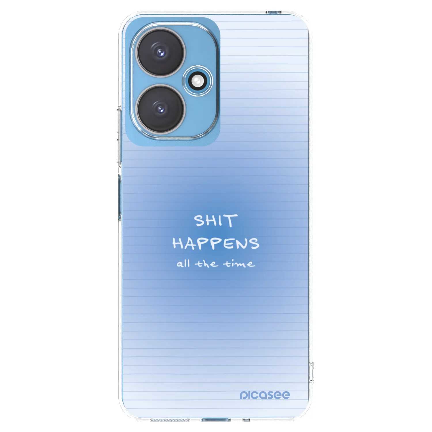 Picasee silikonowe przeźroczyste etui na Xiaomi Redmi 13C 5G - Oops Memo