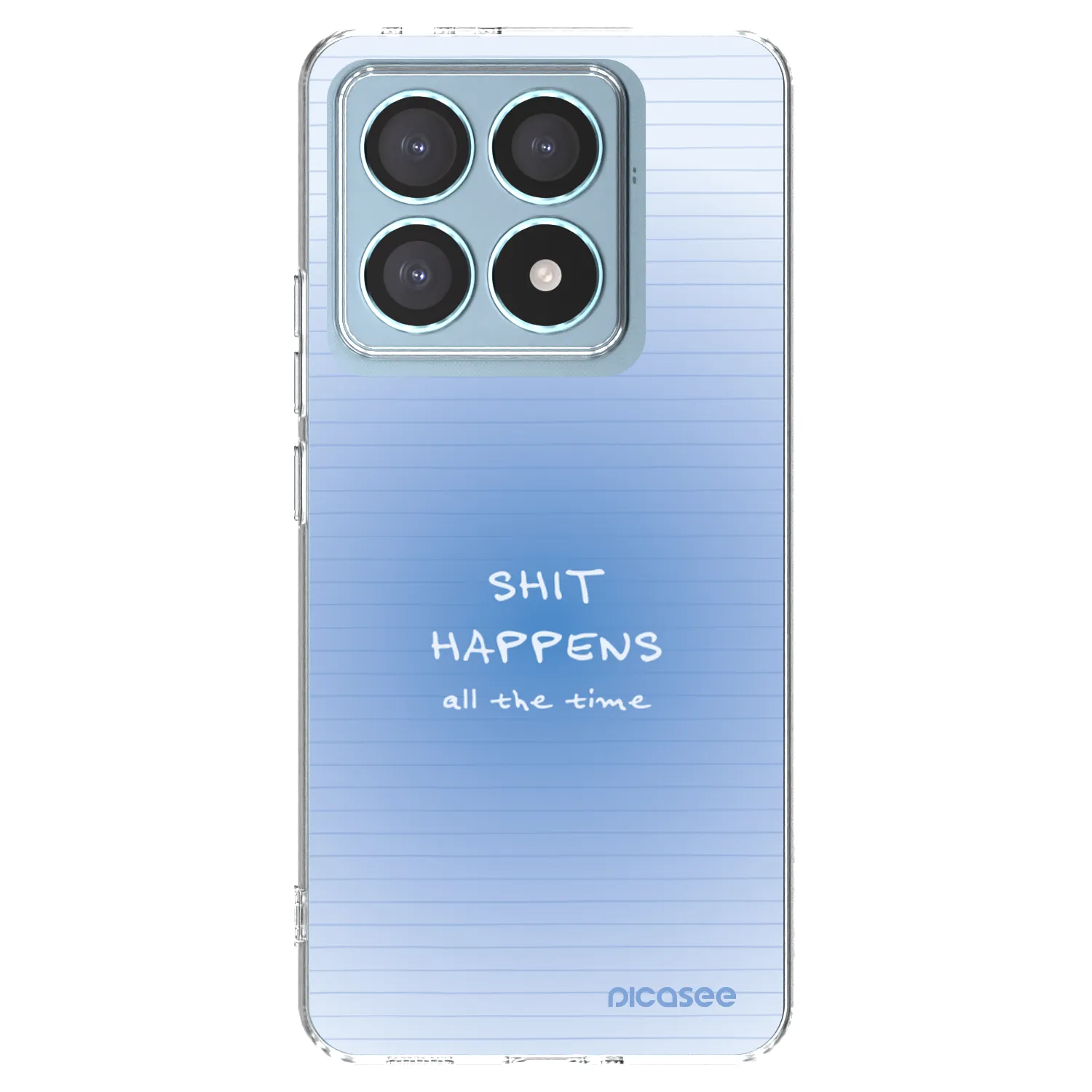 Picasee silikonowe przeźroczyste etui na Xiaomi 14T Pro - Oops Memo