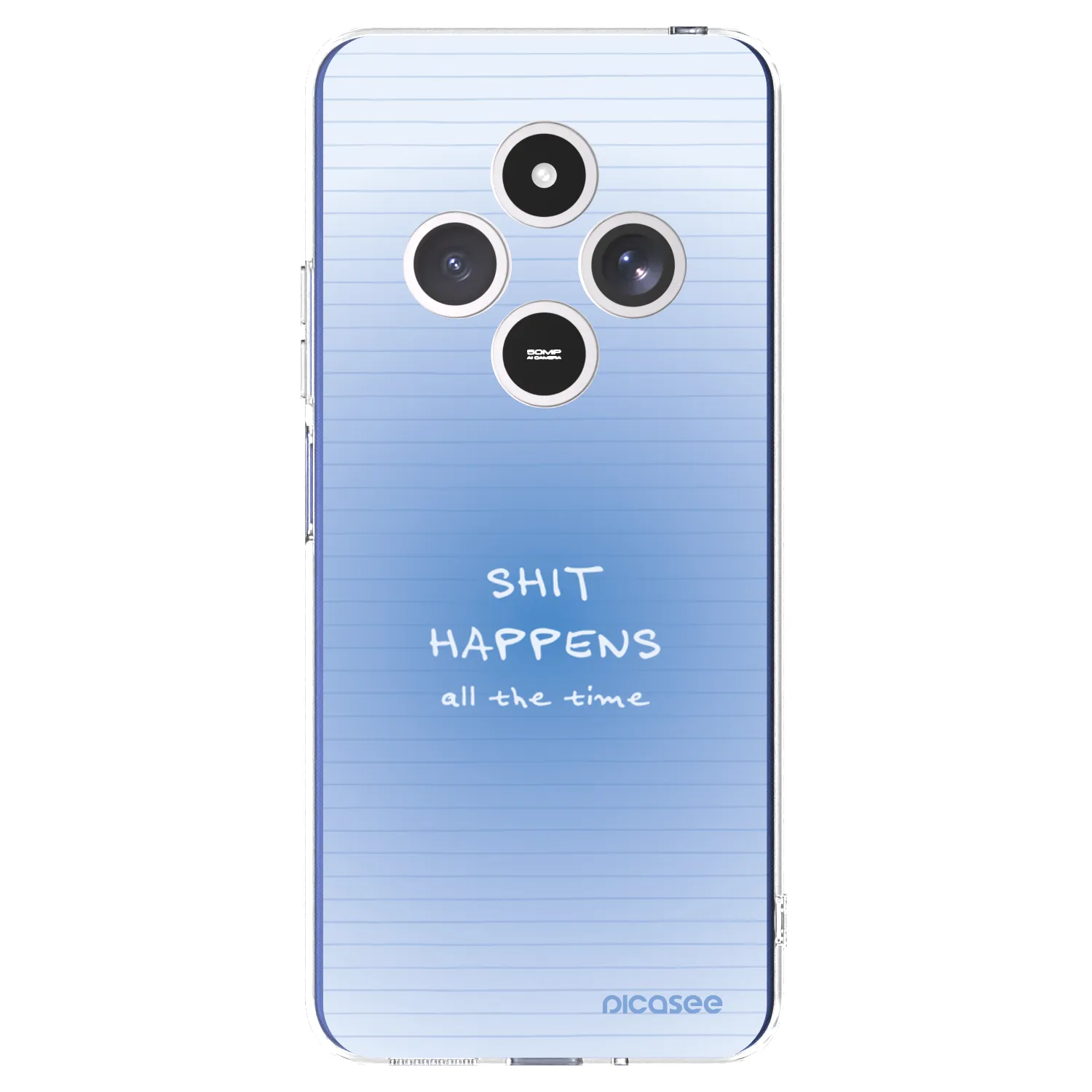 Picasee silikonowe przeźroczyste etui na Xiaomi Redmi 14C - Oops Memo