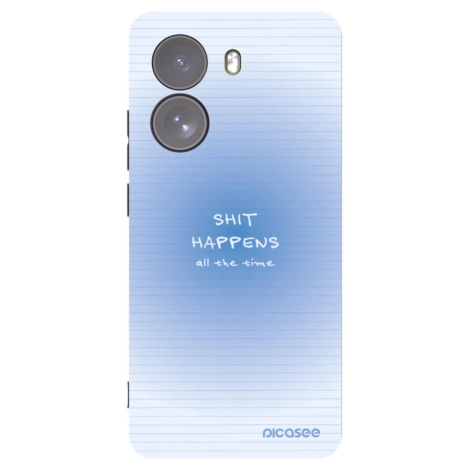 Picasee silikonowe czarne etui na Xiaomi Poco X7 - Oops Memo