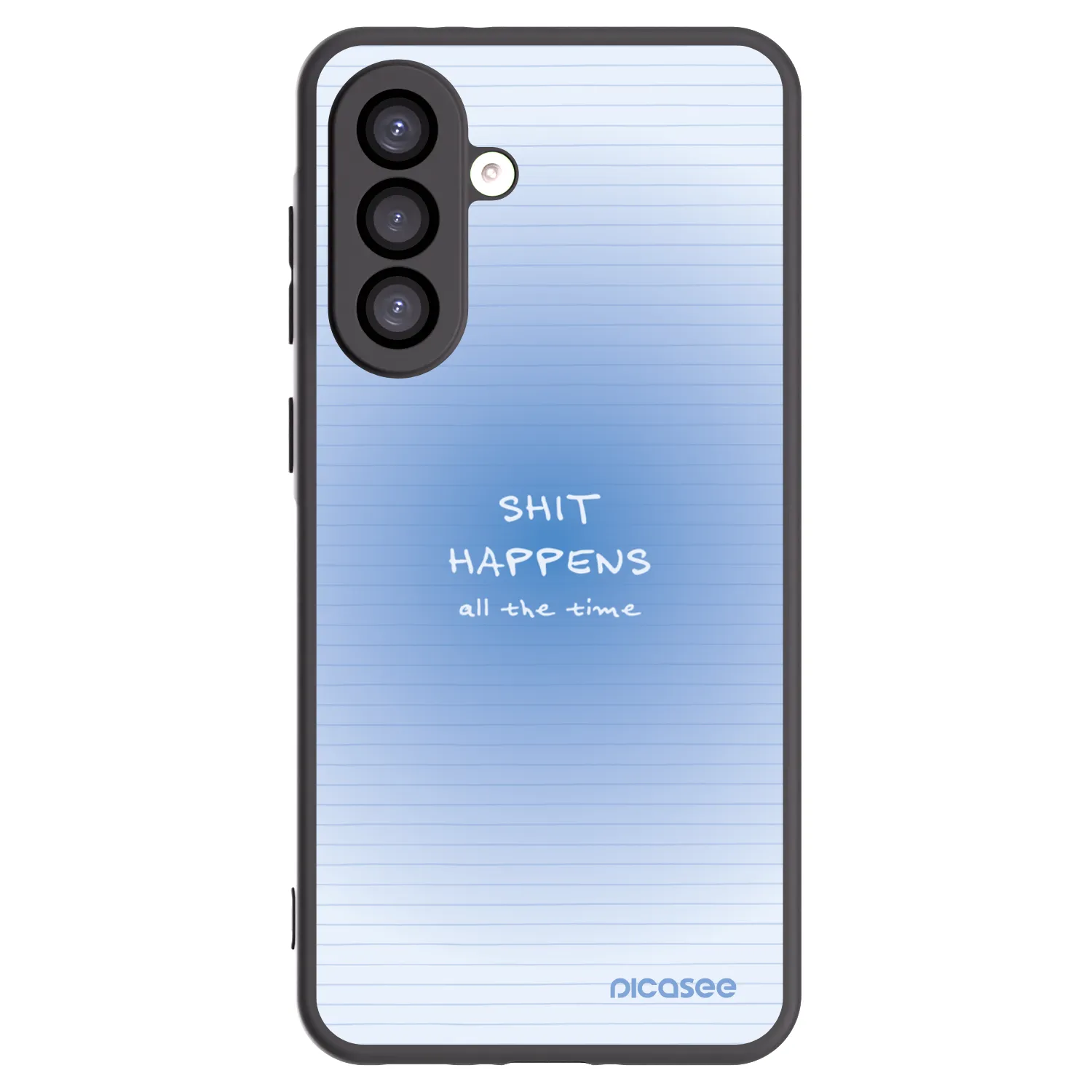 Picasee silikonowe czarne etui na Samsung Galaxy A26 5G A266B - Oops Memo