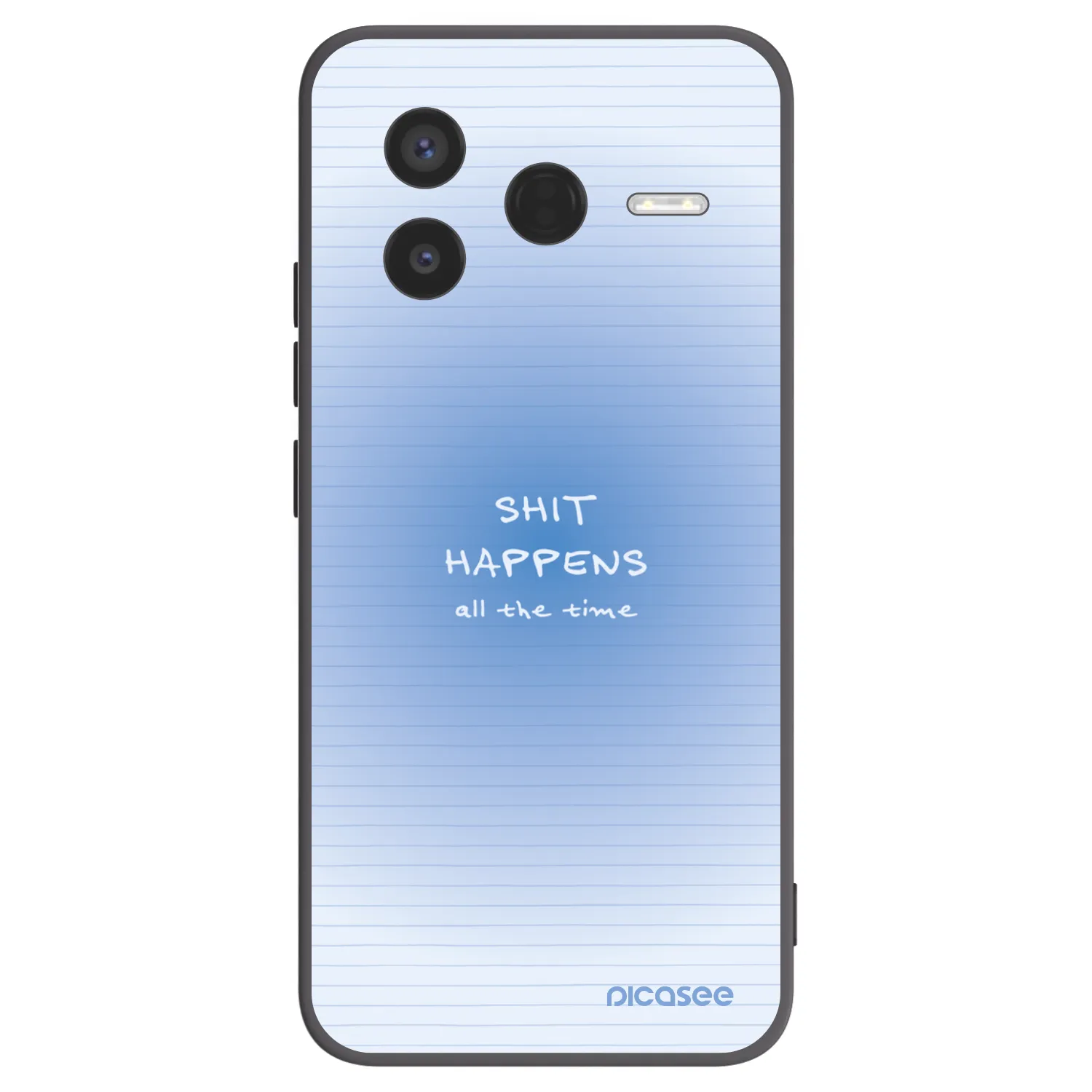 Picasee silikonowe czarne etui na Xiaomi Poco F7 Pro 5G - Oops Memo