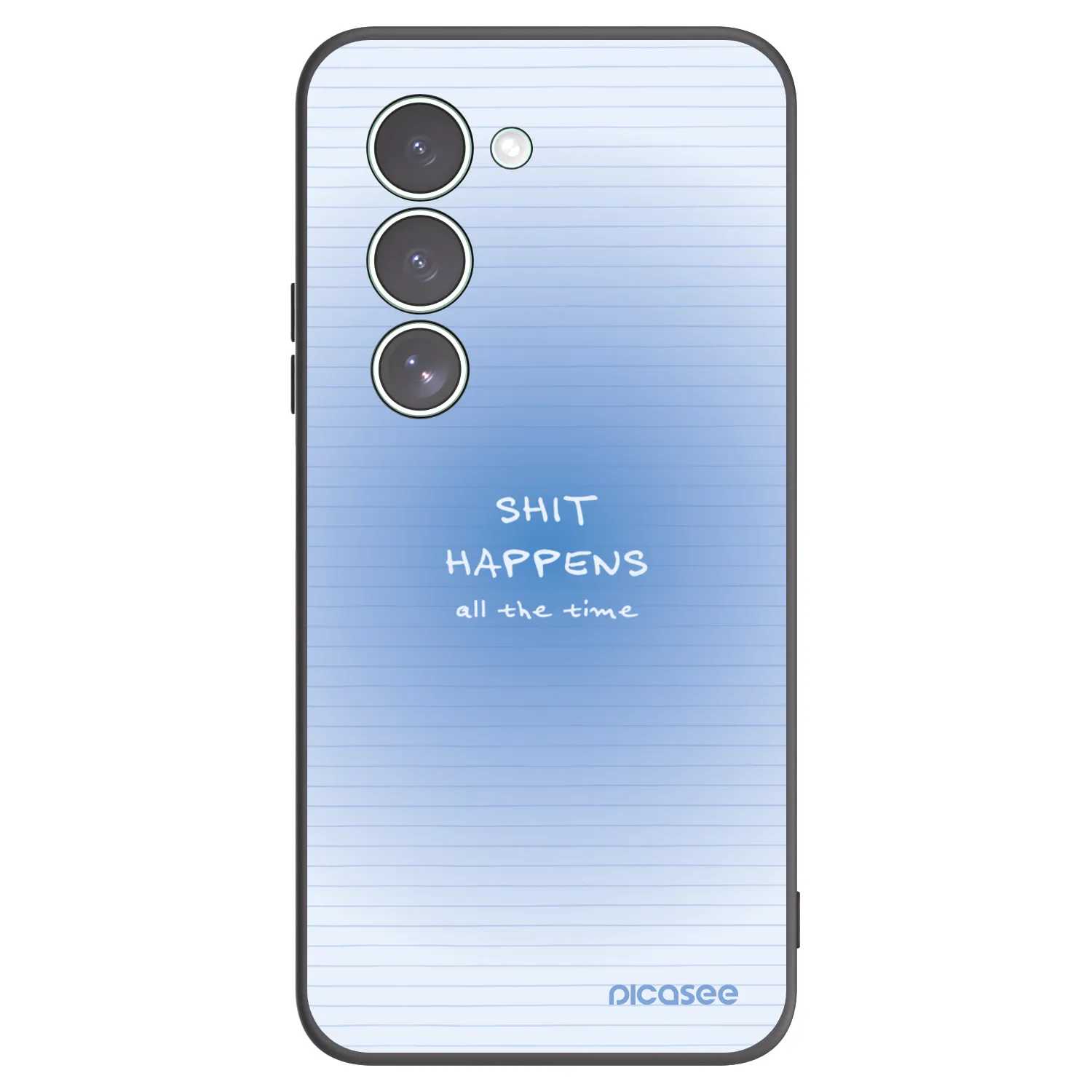 Picasee silikonowe czarne etui na Xiaomi Redmi 15 5G - Oops Memo