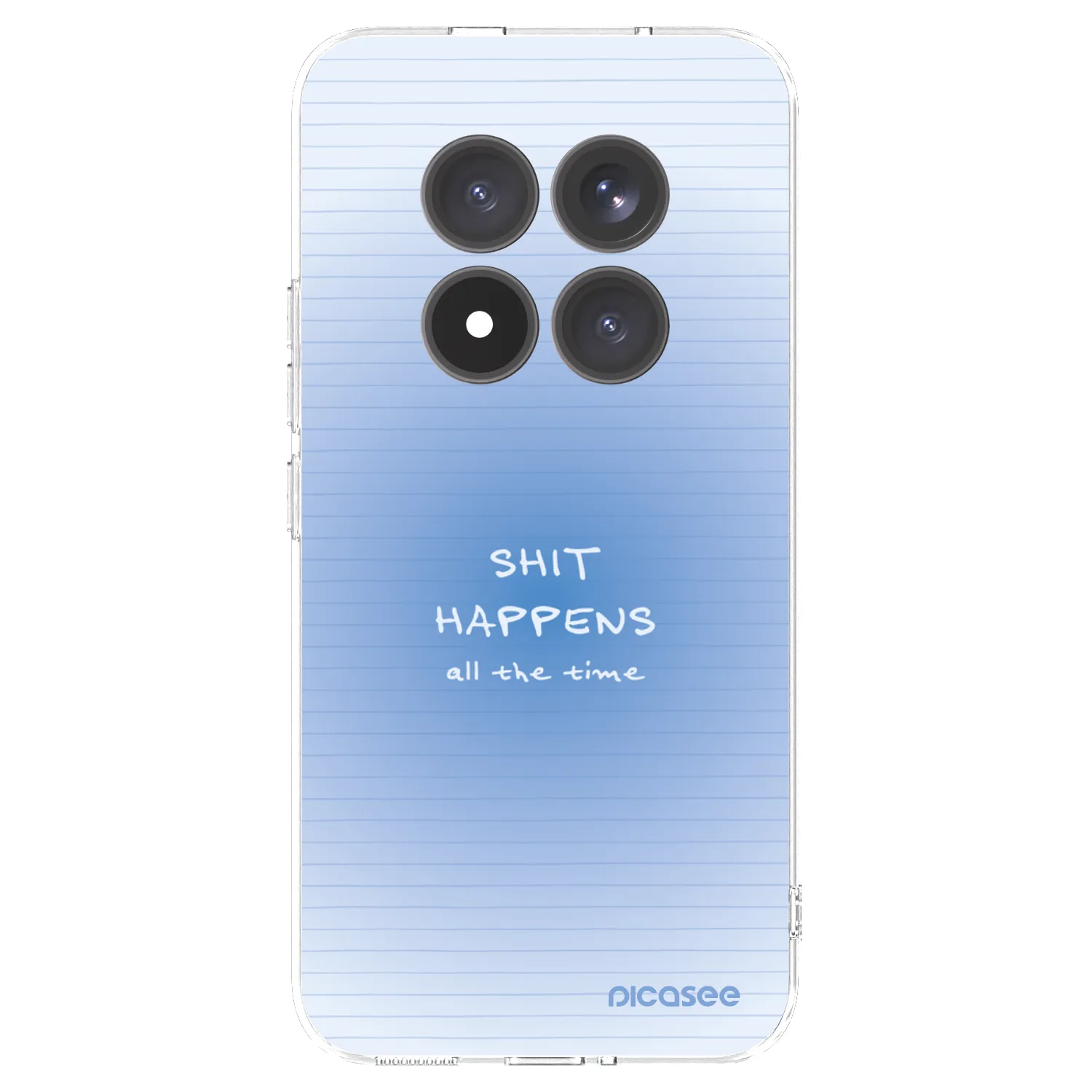 Picasee silikonowe przeźroczyste etui na Xiaomi Redmi Note 15 Pro+ - Oops Memo